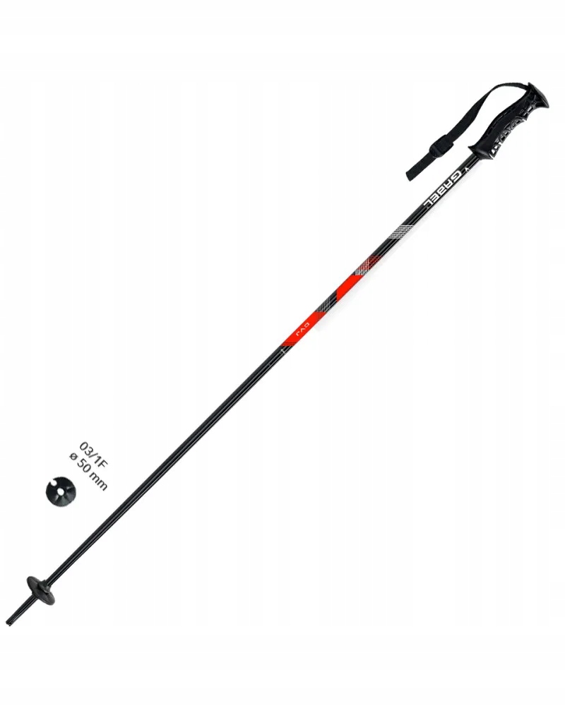 Kijki Gabel Cvj Junior Aluminiowe Czerwony 95cm
