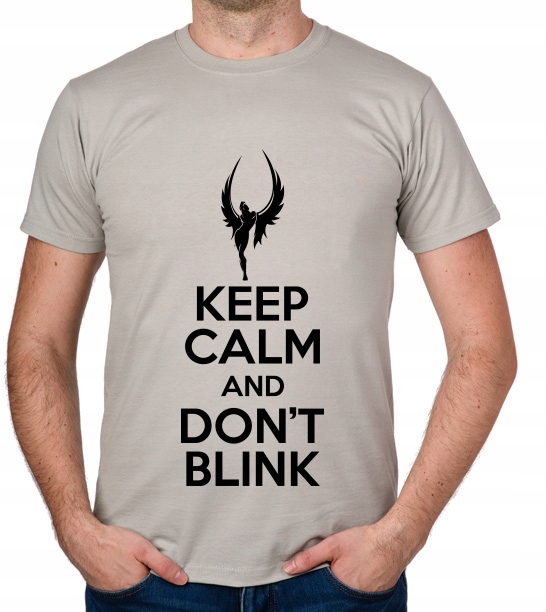 

koszulka Keep Calm And Don't Blink prezent
