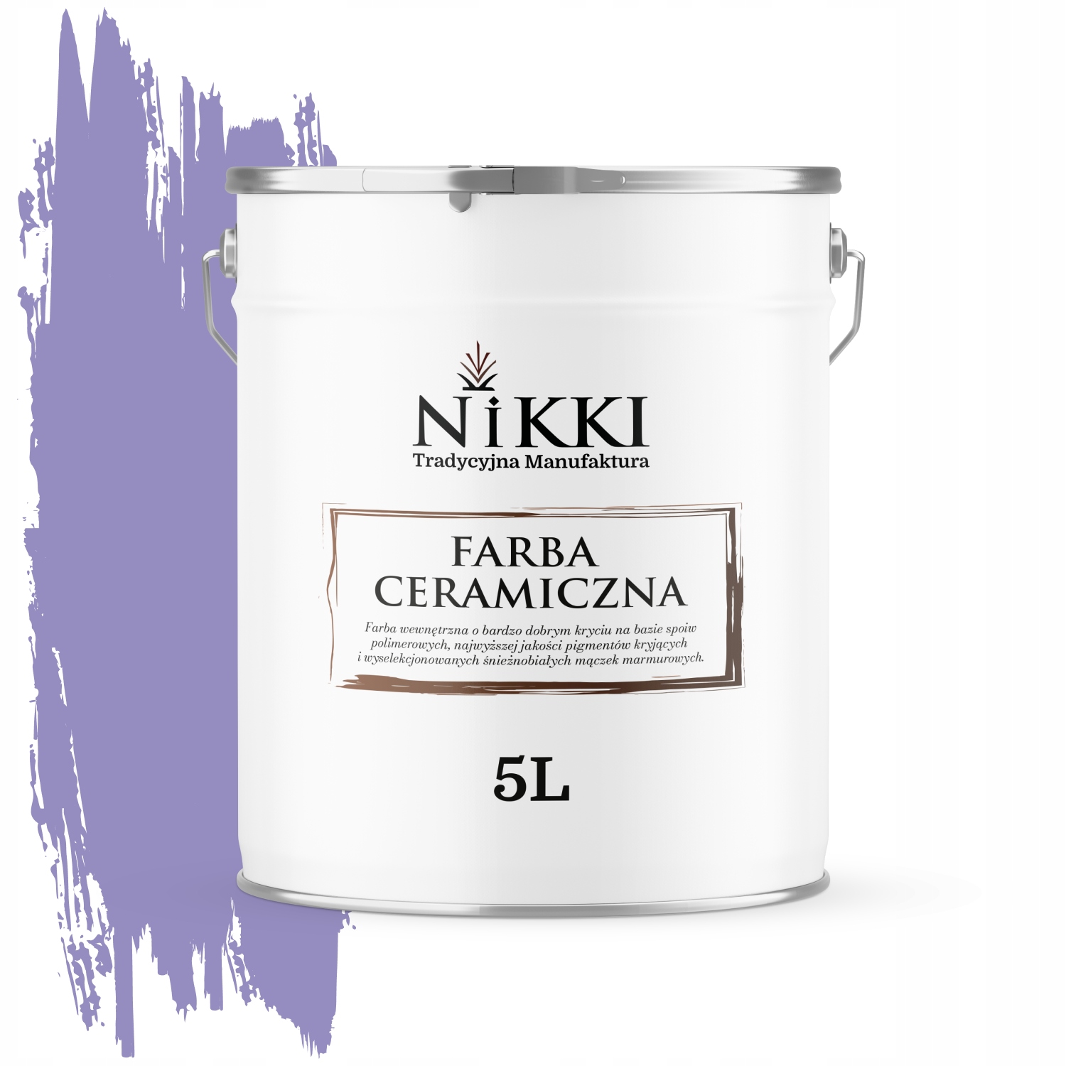 Keramická Stropná Farba Levanduľová H2629 Hlboká Matná Na Steny 5 L