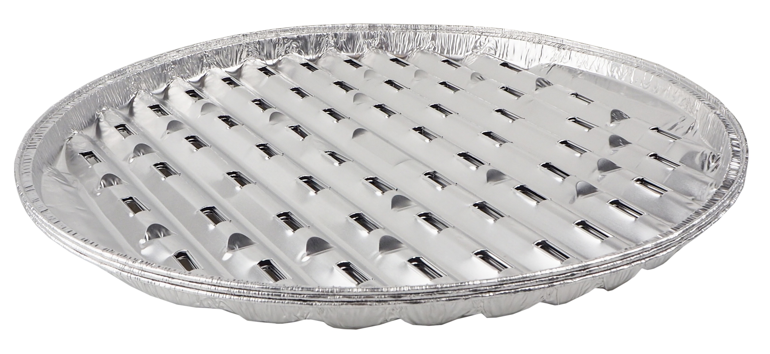 

Tacka tacki aluminiowe na grilla okrągłe 34cm 3szt