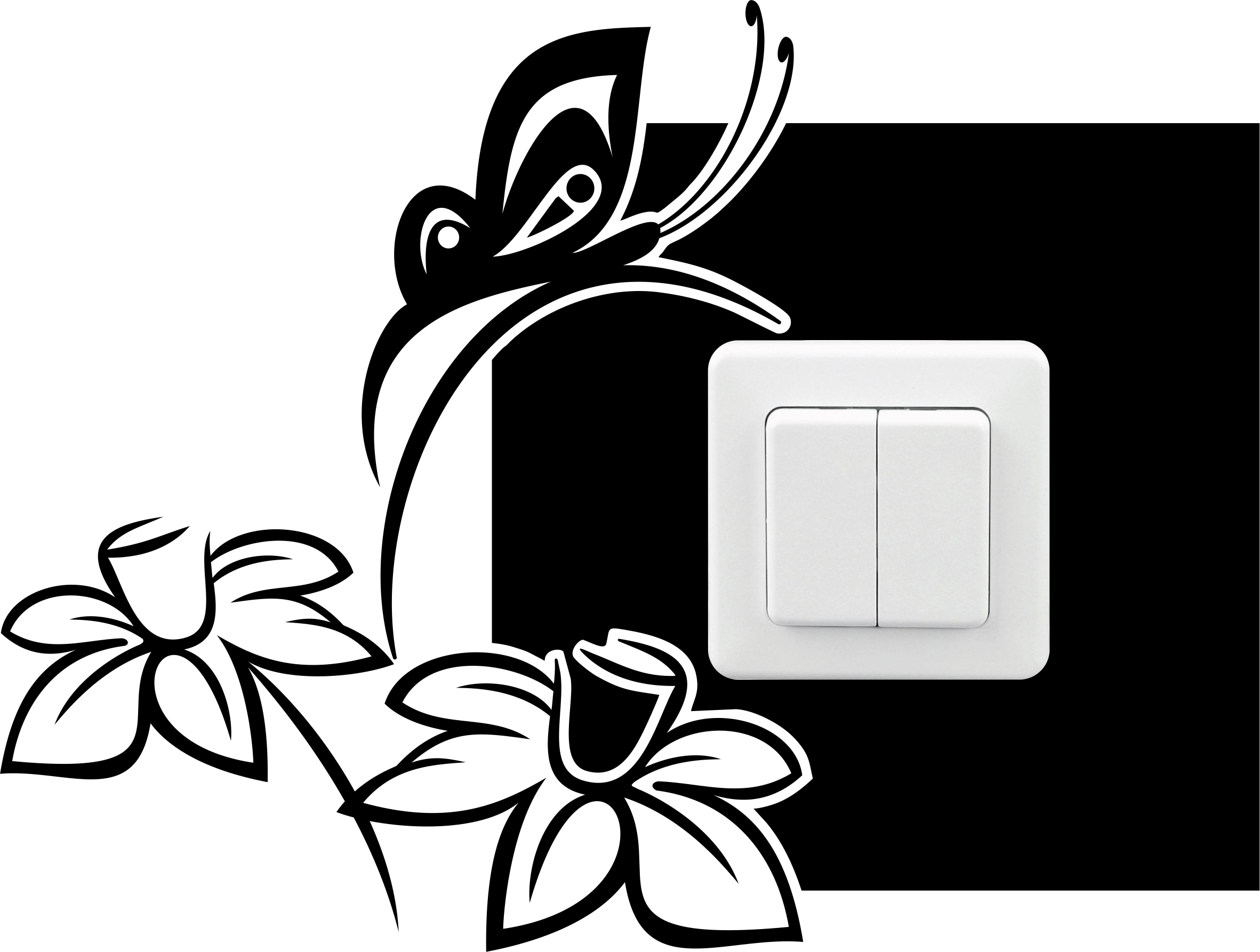 

Naklejki Pod Kontakt Włącznik Ścianę Samochód Auto