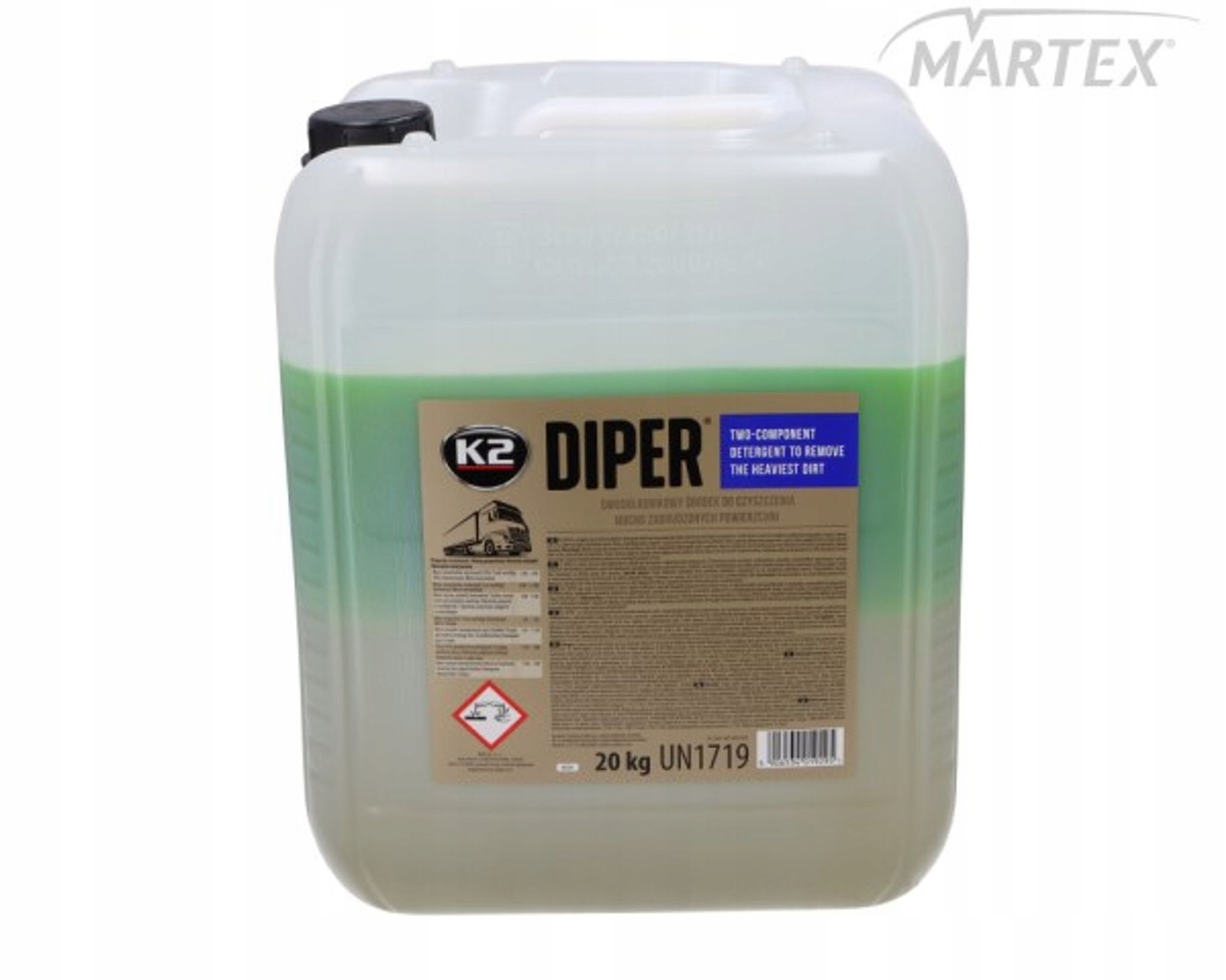 Plyn Na Umývanie Plachiet 20 Kg Diper K2