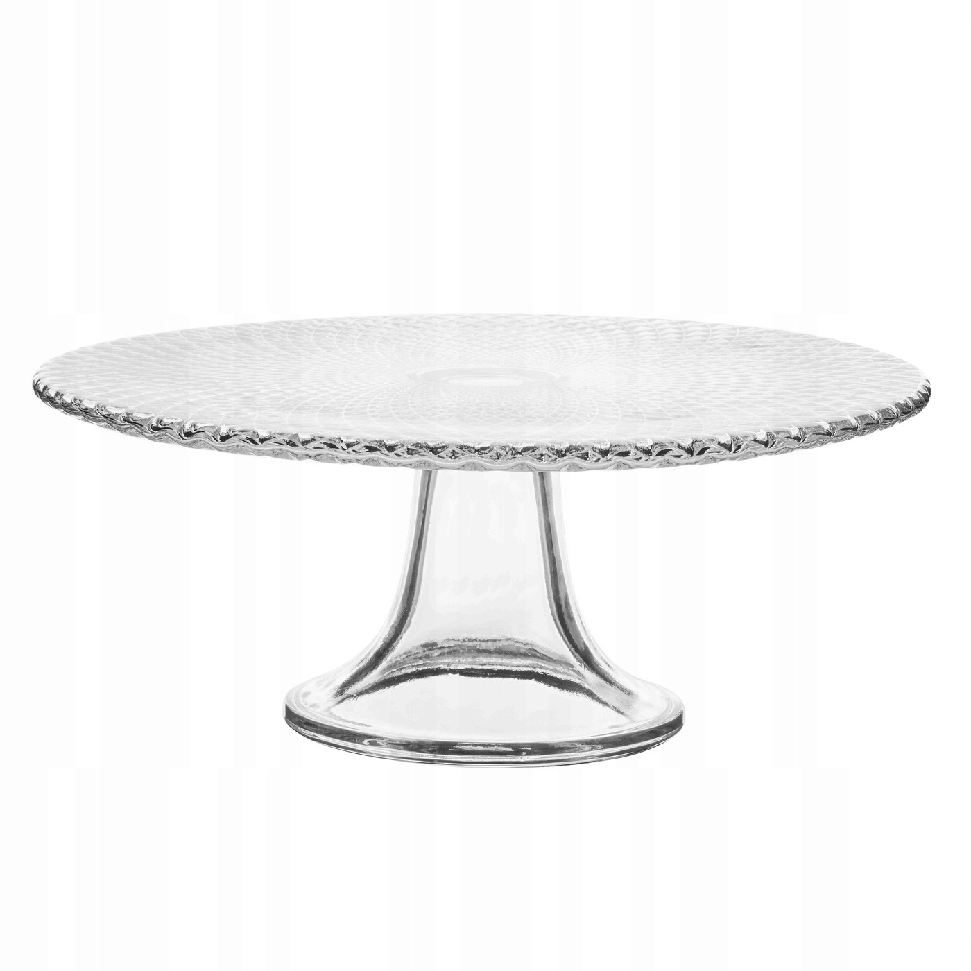 

Paterą szklana na ciasto tort nodze Edwanex 28 cm