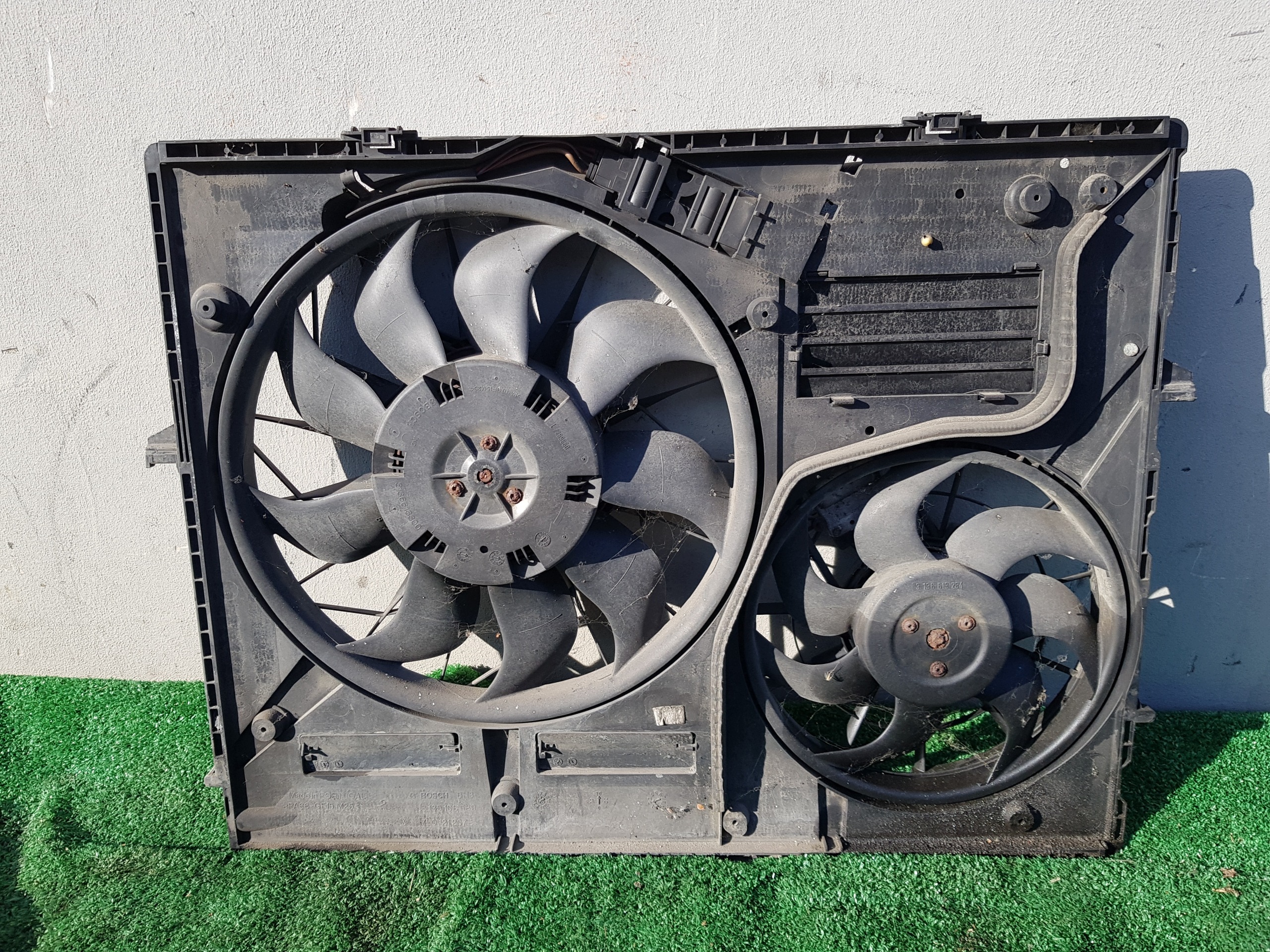 ventilátor chladiče VOLKSWAGEN TOUAREG