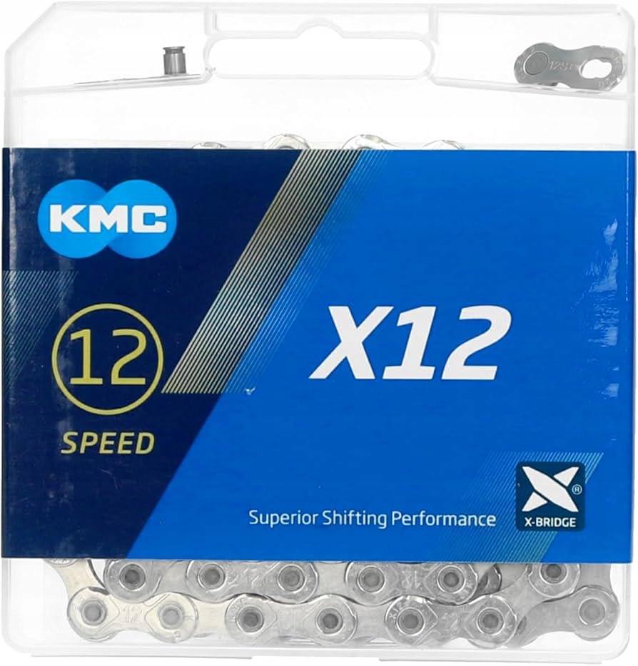 Kmc X12 Silver Řetěz 12rychl. 126čl.