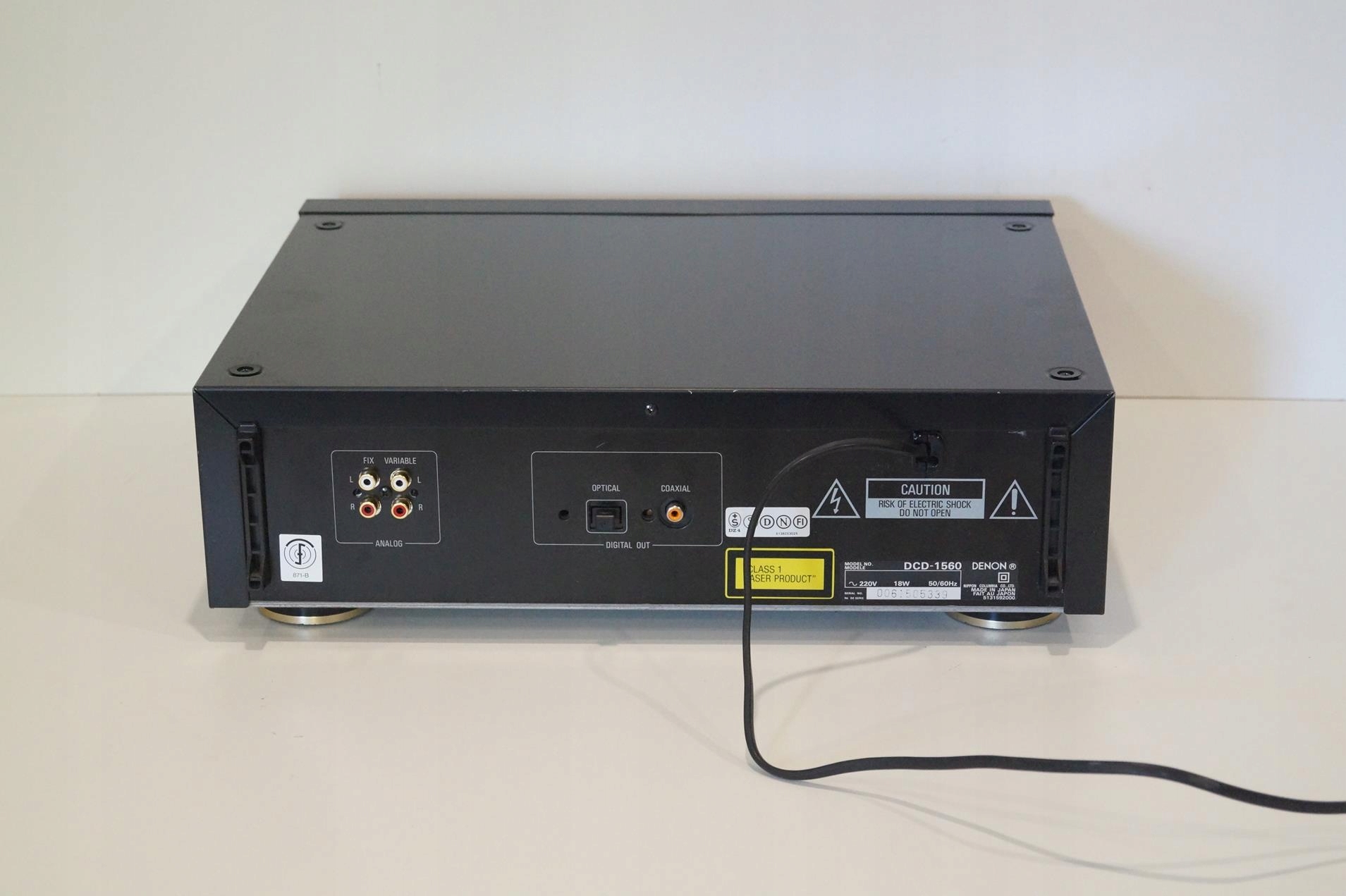 Odtwarzacz Cd Denon Dcd-1560 Odtwarzane nośniki CD