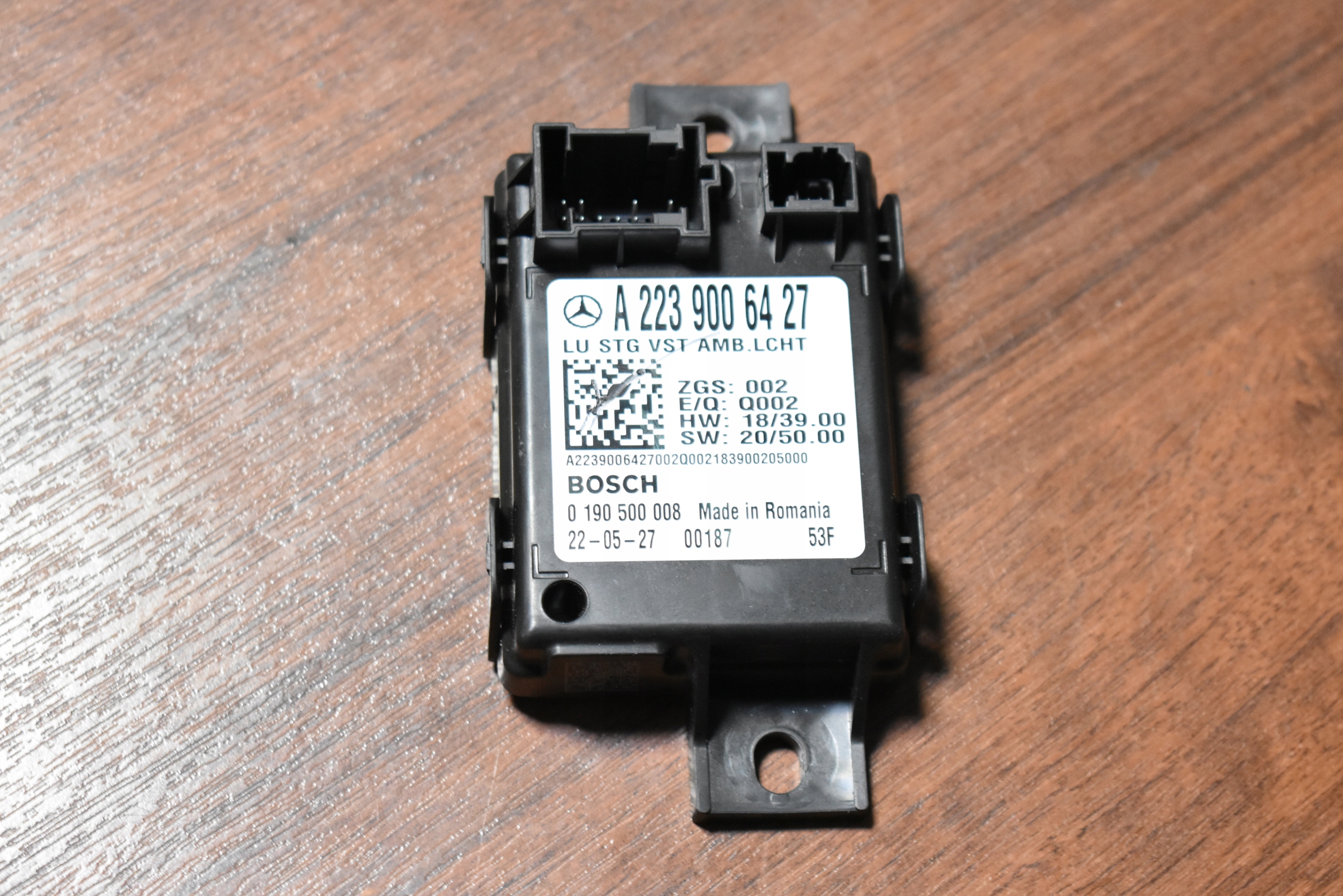 IDEALNY module AMBIENT MERCEDES W223 1