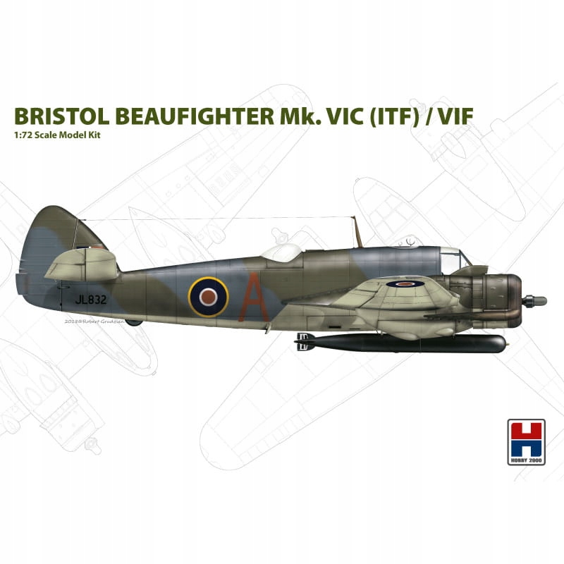 Beaufighter Mk. VIC (itf)/vif 1:72 Hobby 2000 72004