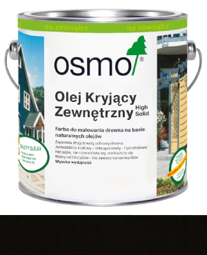 Osmo 2703 2,5L Vnější krycí olej na dřevo Šedý Tmavý