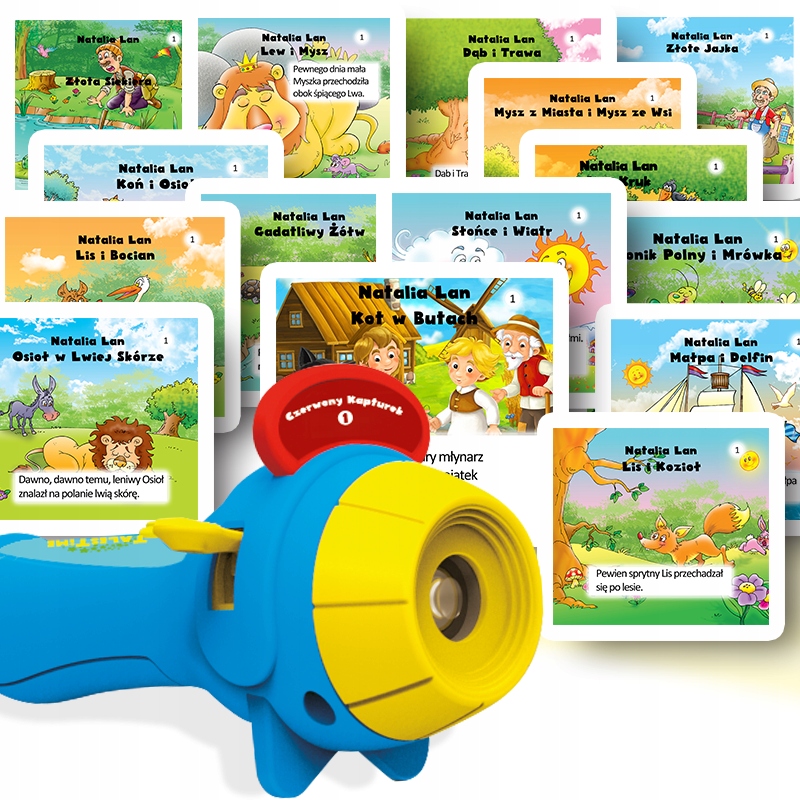 TalesTime Projektor +15 Bajek do czytania/oglądani