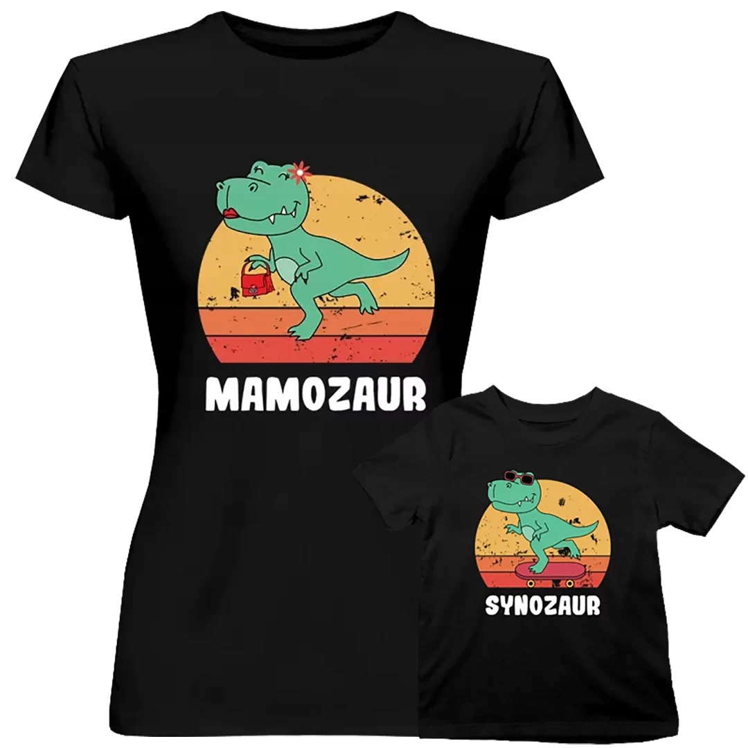 

Koszulki Dla Mamy I Syna Mamozaur Synozaur