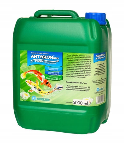 Zoolek Antyglon Pond Plus Eliminacja Glonów W Oczku Wodnym Na Glony 5000ml