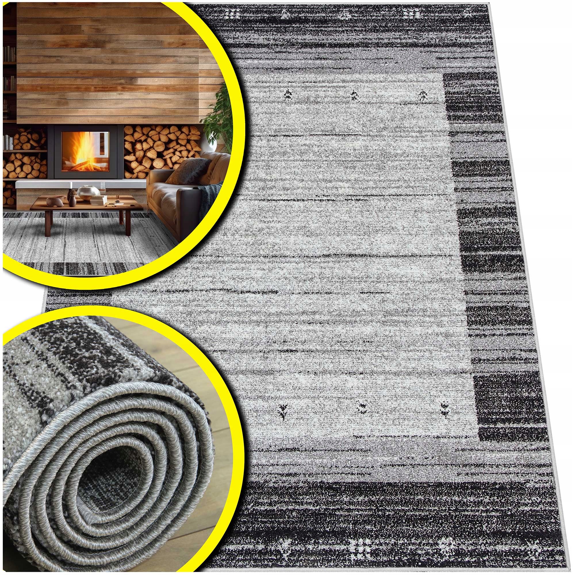 Malý Koberec Do Ložnice Adventure Krátké Rouno pod konferenční stolek 80x150