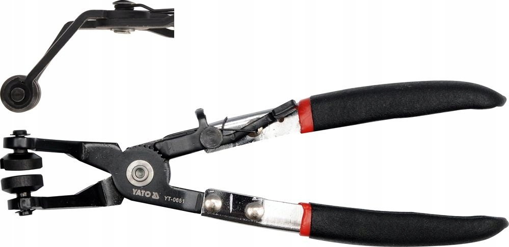 

Yato YT-0651 Szczypce wygiete do opasek rozpreznyc