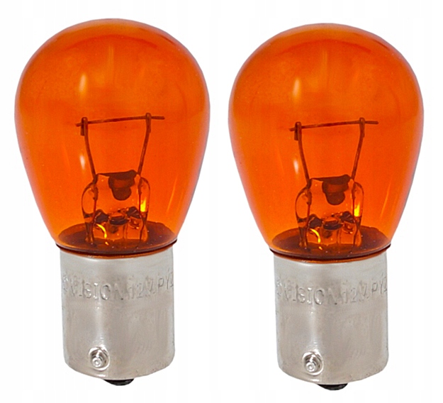 Szt Żarówka PY21W 12V 21W BAU15S E8 Żarówki 2 P