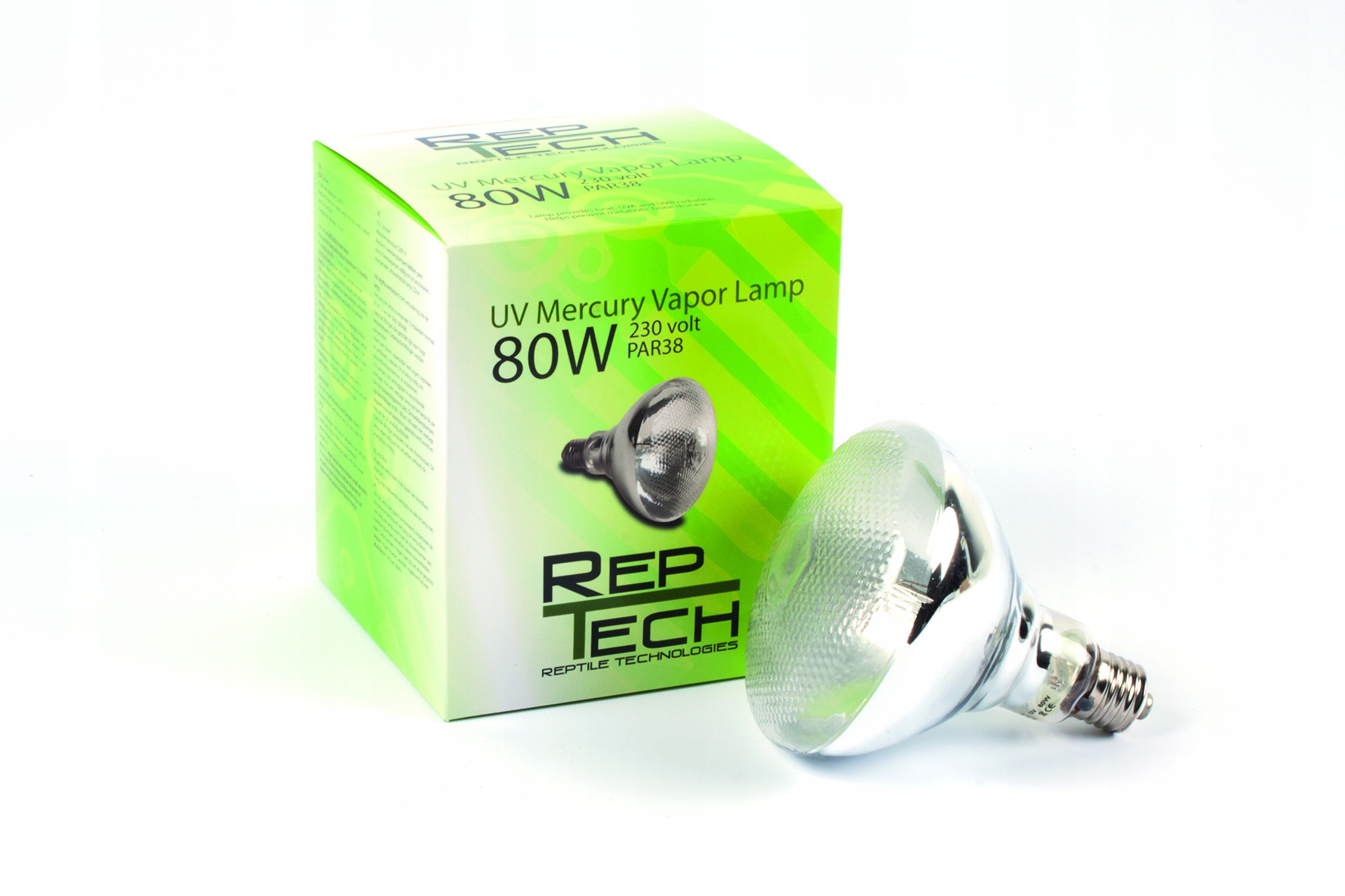 Levně Reptech žárovka MVL 3v1 Uvb Uva topná 80W pro želví agamy