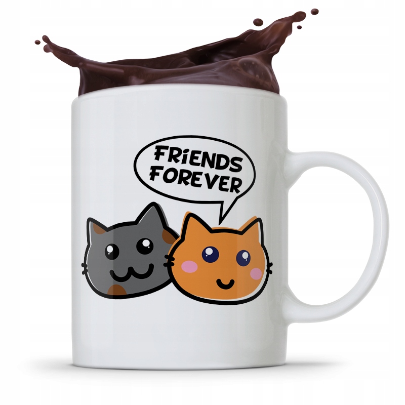 KUBEK PREZENT DLA PRZYJACIELA FRIENDS FOREVER z Nadrukiem ze Zdjęciem