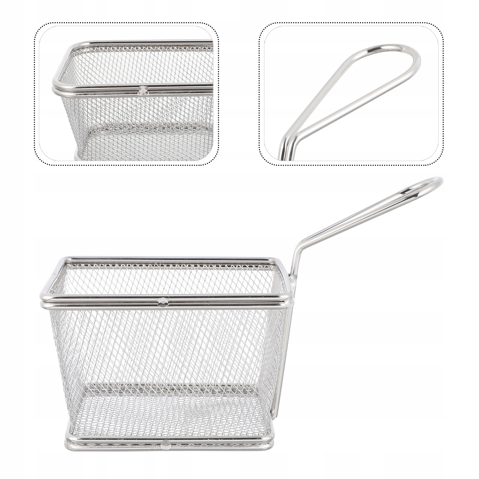 KOSZ DO PODSTAWY PRZEKĄSK DO GŁĘBOKIEGO SMAŻENIA RYB NARZĘDZIE DO FRYTOWNICY Rodzaj inny