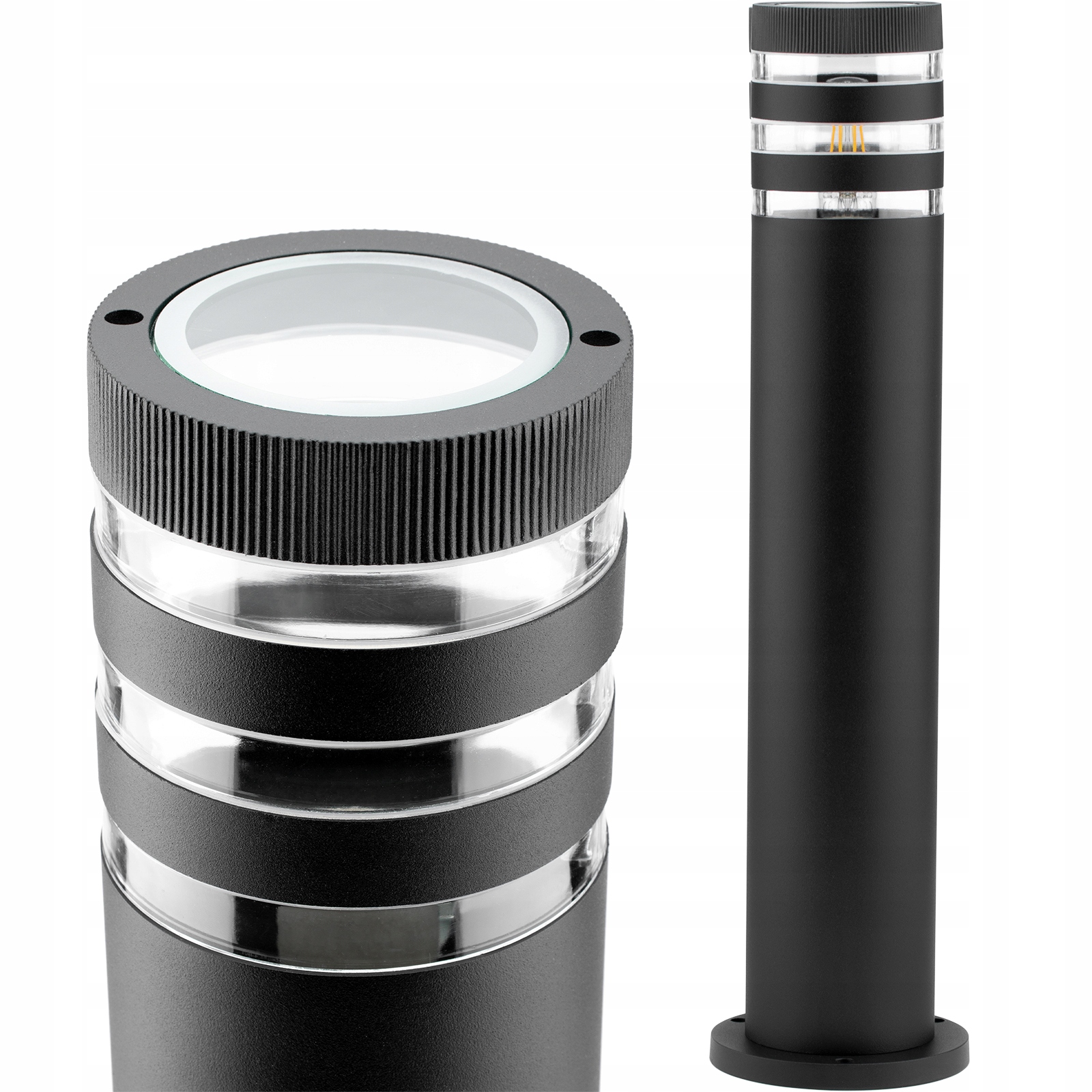 

Lampa Ogrodowa Zewnętrzna Stojąca E27 Słupek 60cm