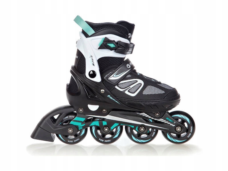 Rolki łyżwy figurowe 2w1 RAVEN Advance Black/Mint