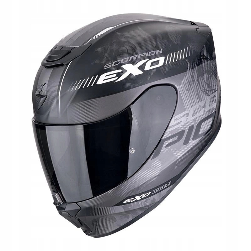 Helma Scorpion EXO-391 Ava Matt Black/silver čierna strieborná Darčeky