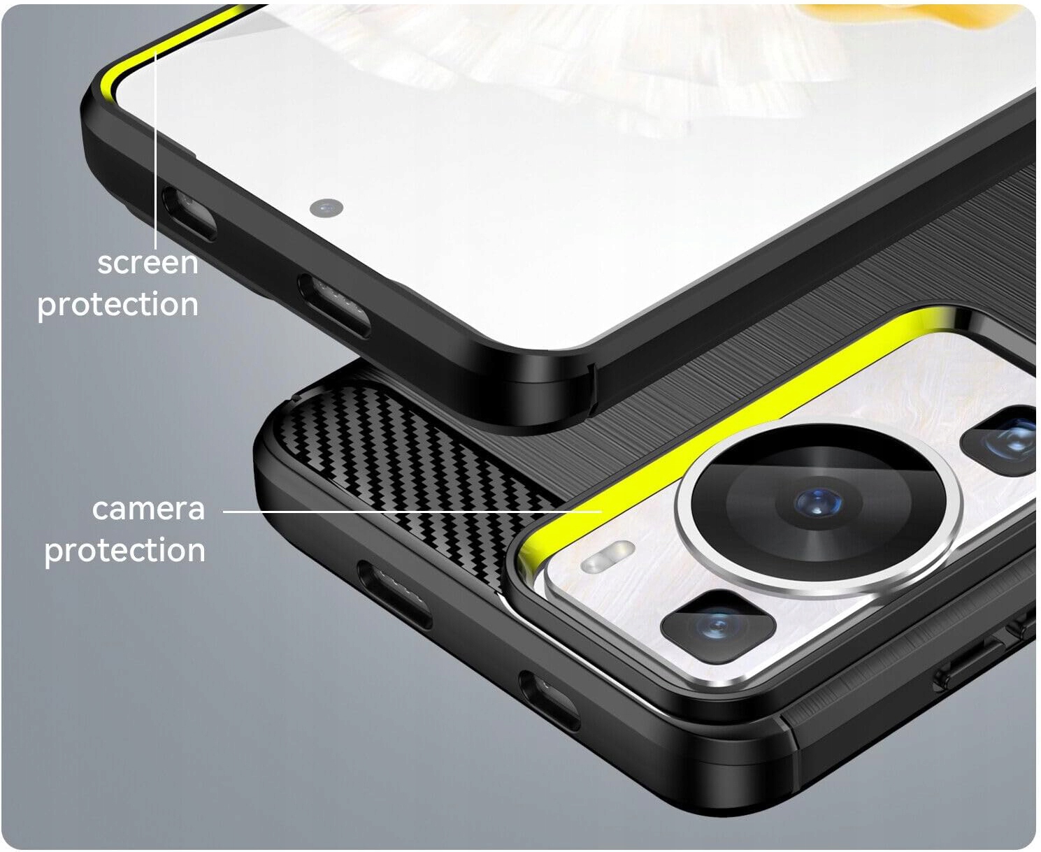 Etui Carbon Case Braders do Huawei P60 Pro / P60 Marka Inna