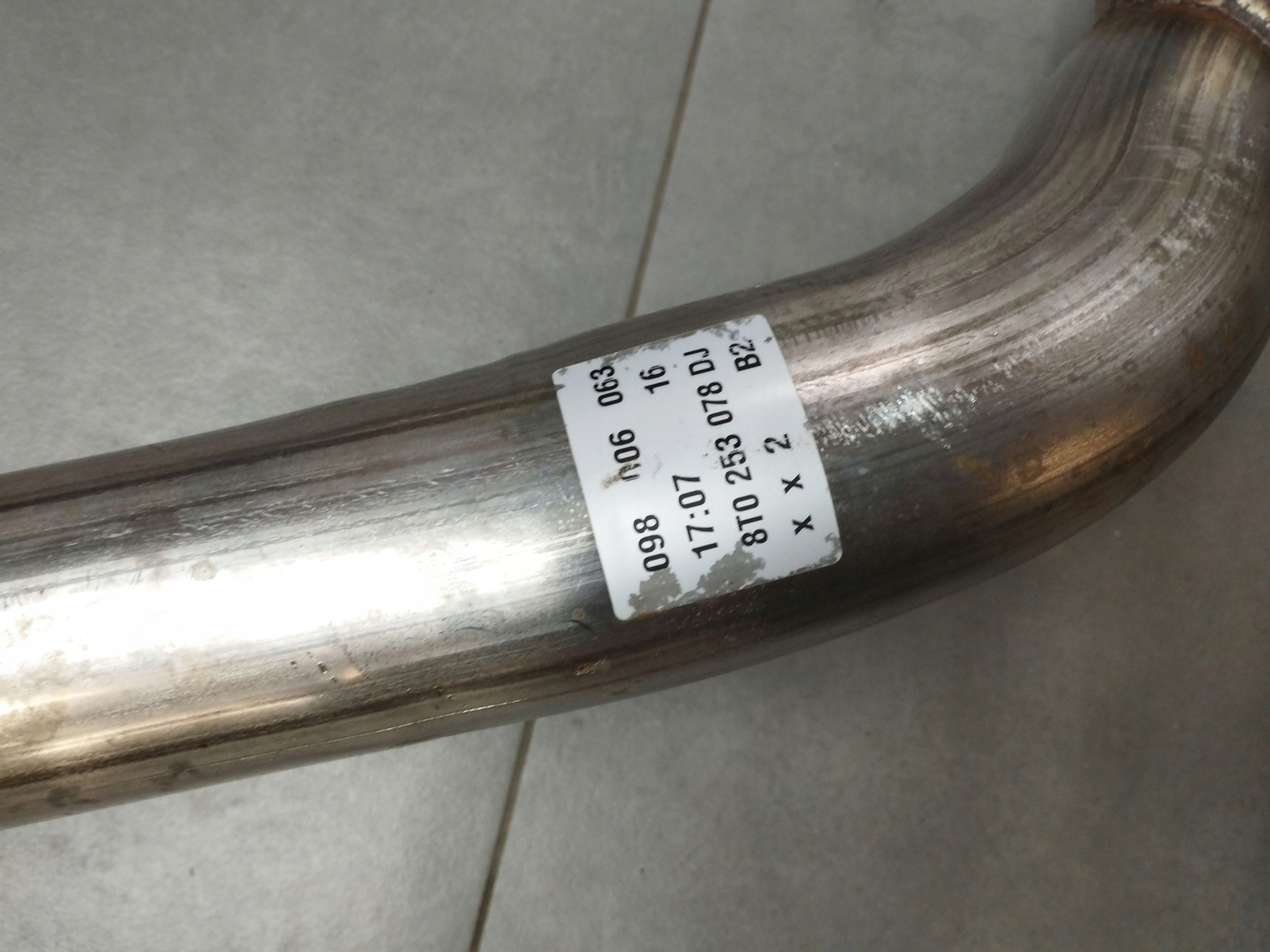 Audi A5 Sportback 8TA muffler, exhaust 8K0253611BH