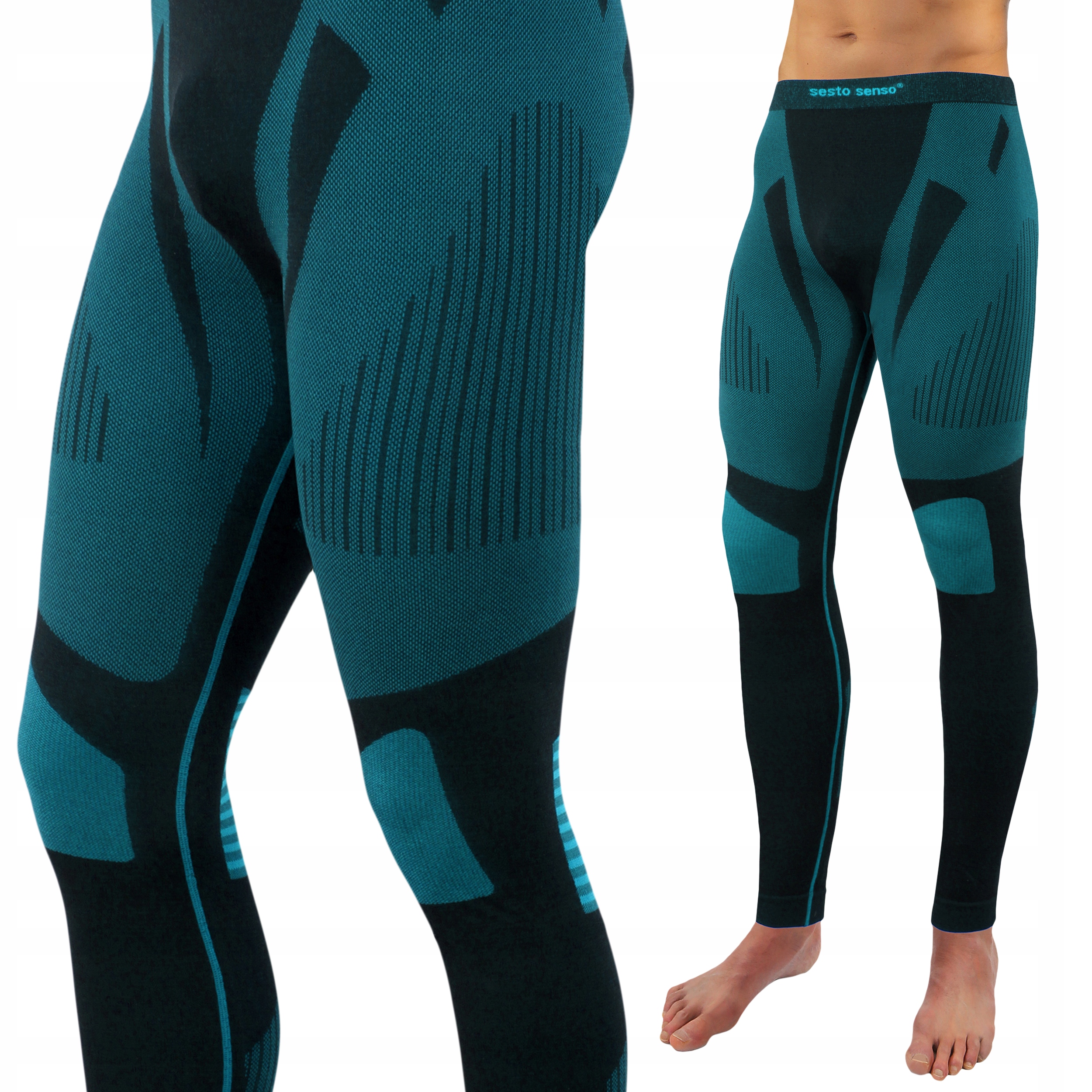 

Leginsy termoaktywne CL17 Morski Sesto Senso, XXL