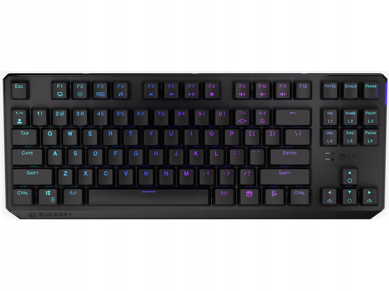 

Klawiatura Endorfy Thock Tkl Kailh Box Black