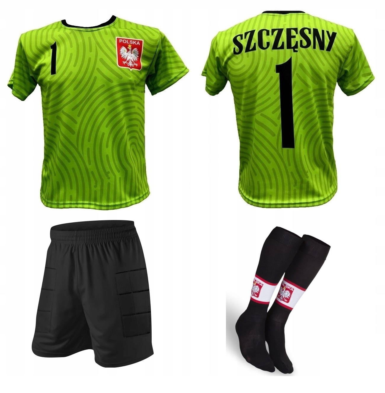 Szczęsny Polský Brankářská Souprava Velikost 134 Štulpny