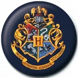 

Przypinka Harry Potter Hogwarts Crest 2,5cm