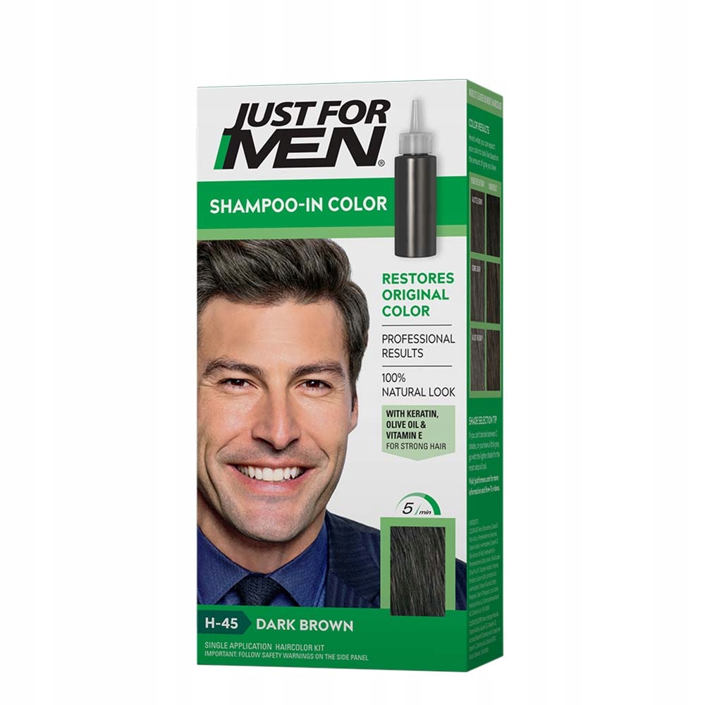

Odsiwiacz do włosów Just For Men H45 Ciemny Brąz