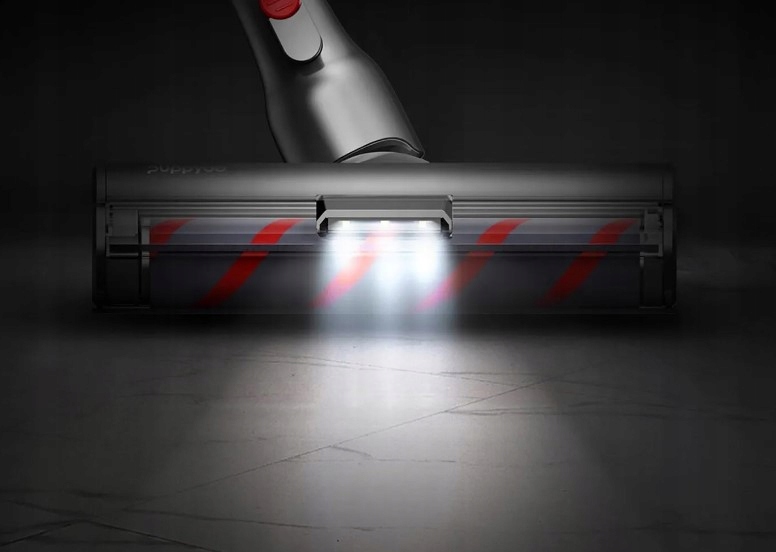 Puppyoo T12 PRO RINSE PIONOW ODKURZACZ BEZPRZEWODOWY, FUNKCJA MOPA Zasilanie akumulatorowe