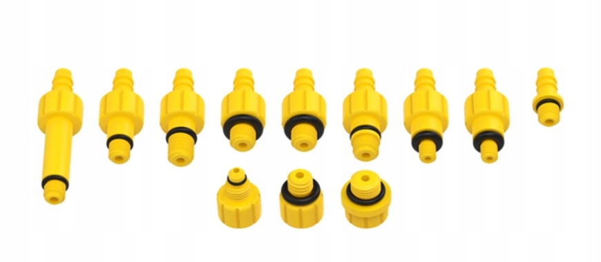 Zestaw BOX do odpowietrzania hamulców rowerowych 2x OLEJ mineralny EZmtb Model Universal Bleed Kit + 2x60ml Olej EZmtb