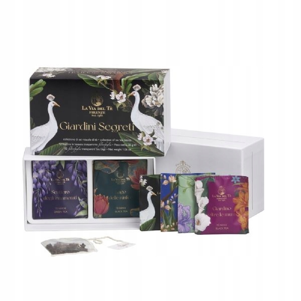 Zestaw herbat La Via Del Te Giardini Segreti 12 saszetek