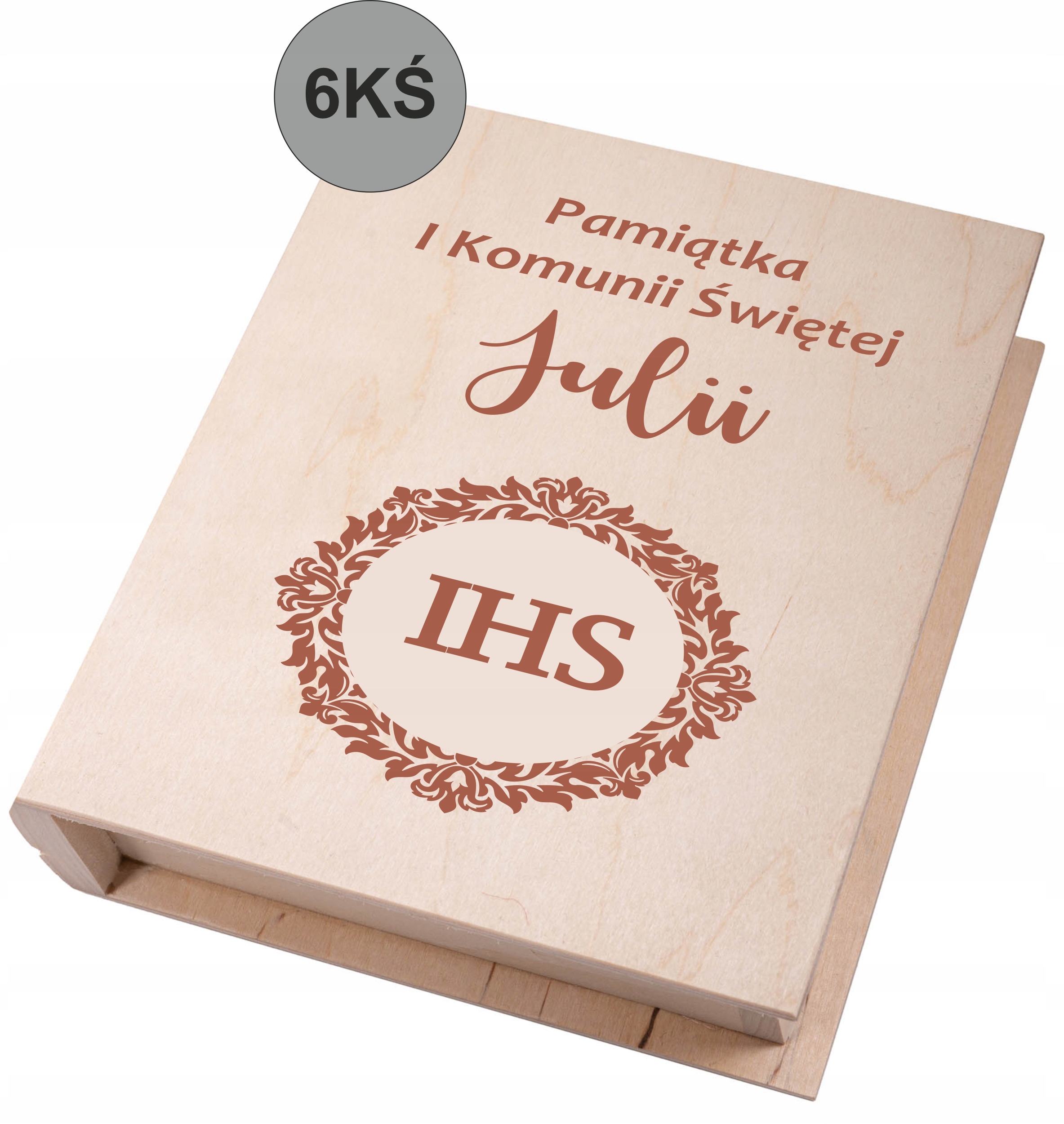 BIBLIA W PUDEŁKU PREZENT KOMUNIA ŚWIĘTA PAMIĄTKA Rok wydania 2017