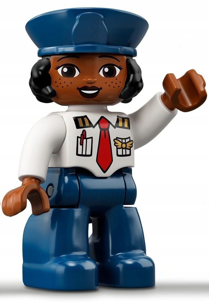 

Ls Nowe Lego Duplo Figurka Pani Mama Pilot