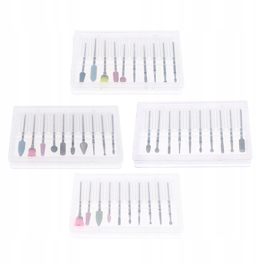 10x Wiertła do paznokci Cuticle Clean Rotary Kierunek obrotu brak informacji