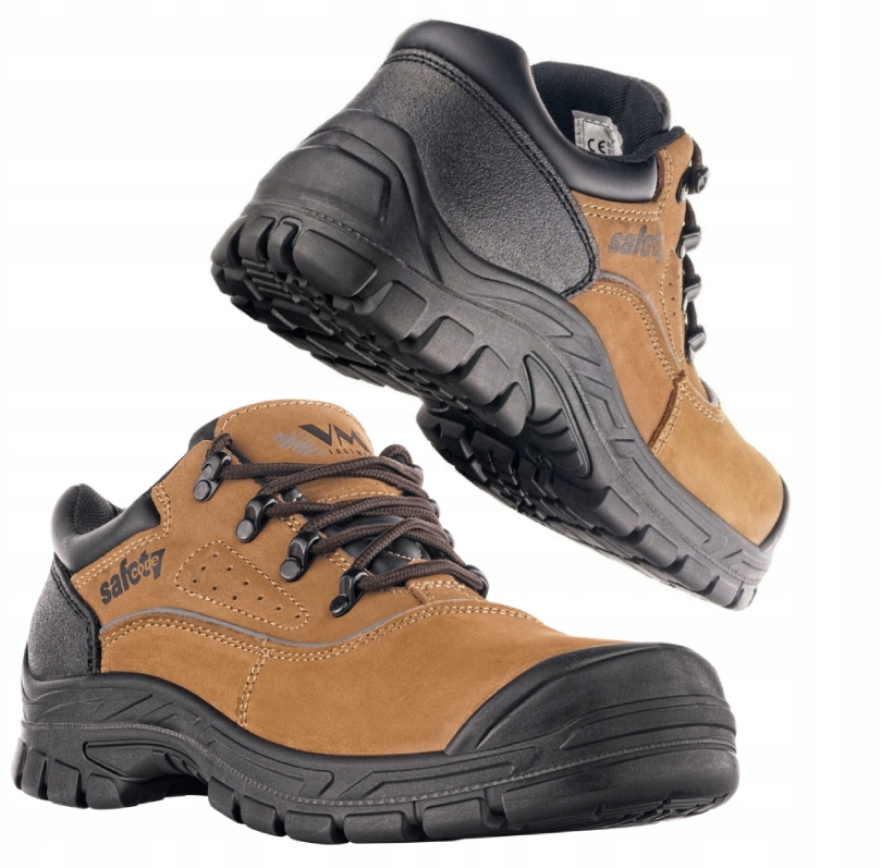 Buty Półbuty Robocze Skórzane Z Podnoskiem Mocne VM Astana S3 44
