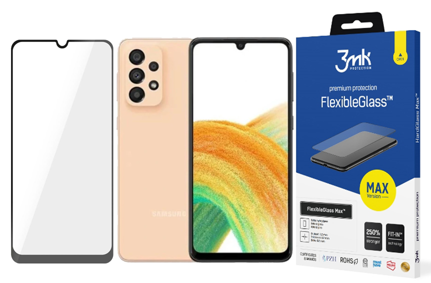 

3mk FlexibleGlass Max do Samsung Galaxy A33 5G