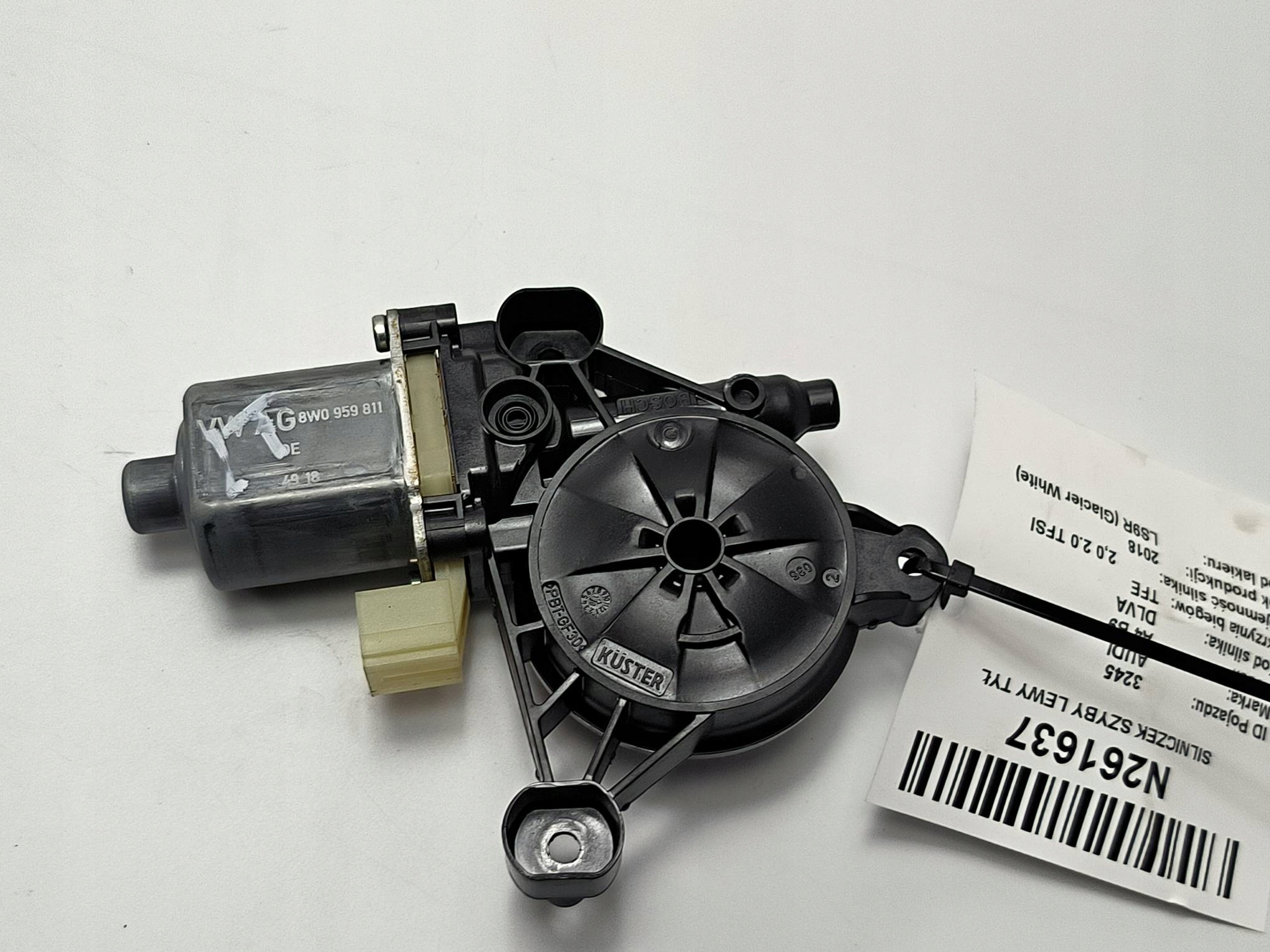 Motor Fenster links heck 0130822669 AUDI A4 B9 S-LINE