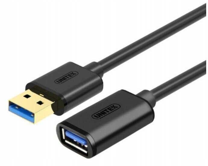 Unitek Przewód Przedłużacz Usb-a 3.0 M/f, 0,5M