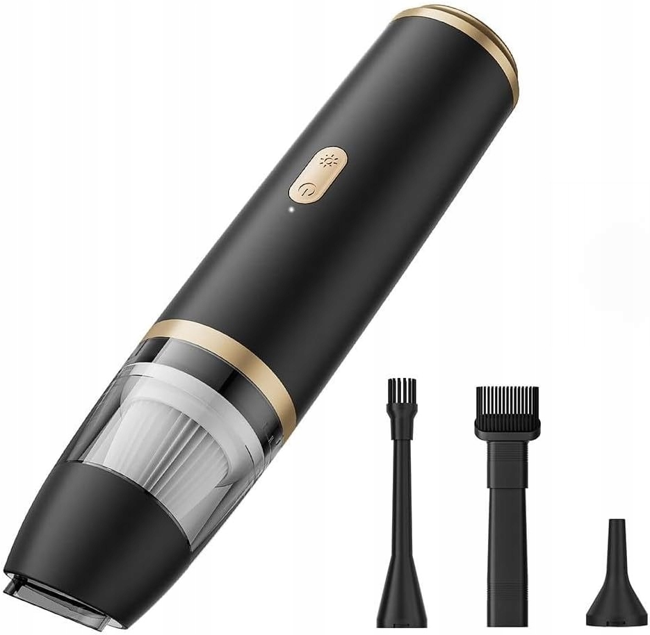 Bezdrátový Vysavač 5000 Pa, Silné Sání, Černý