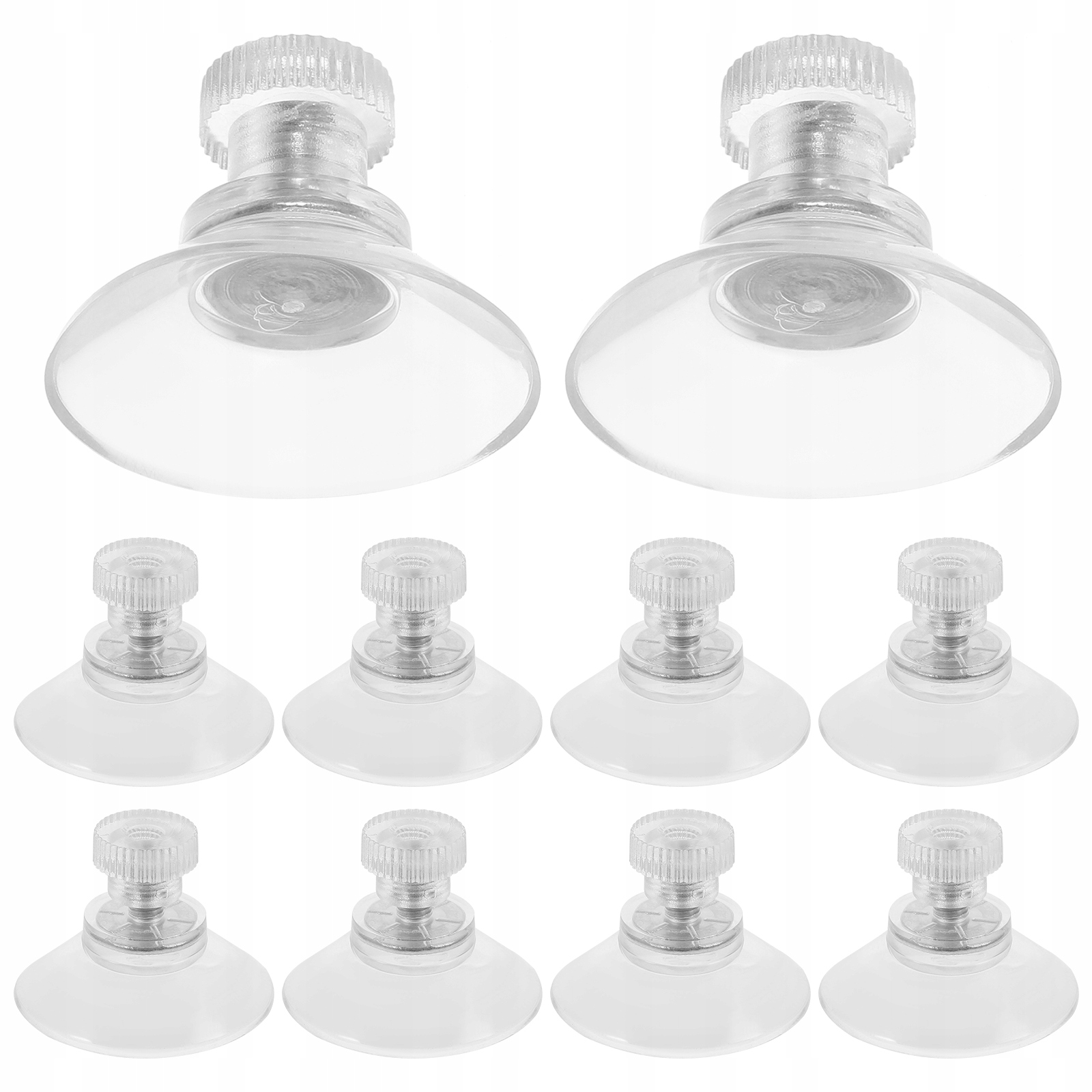 10 sztuk przyssawki przezroczysta śruba pcv