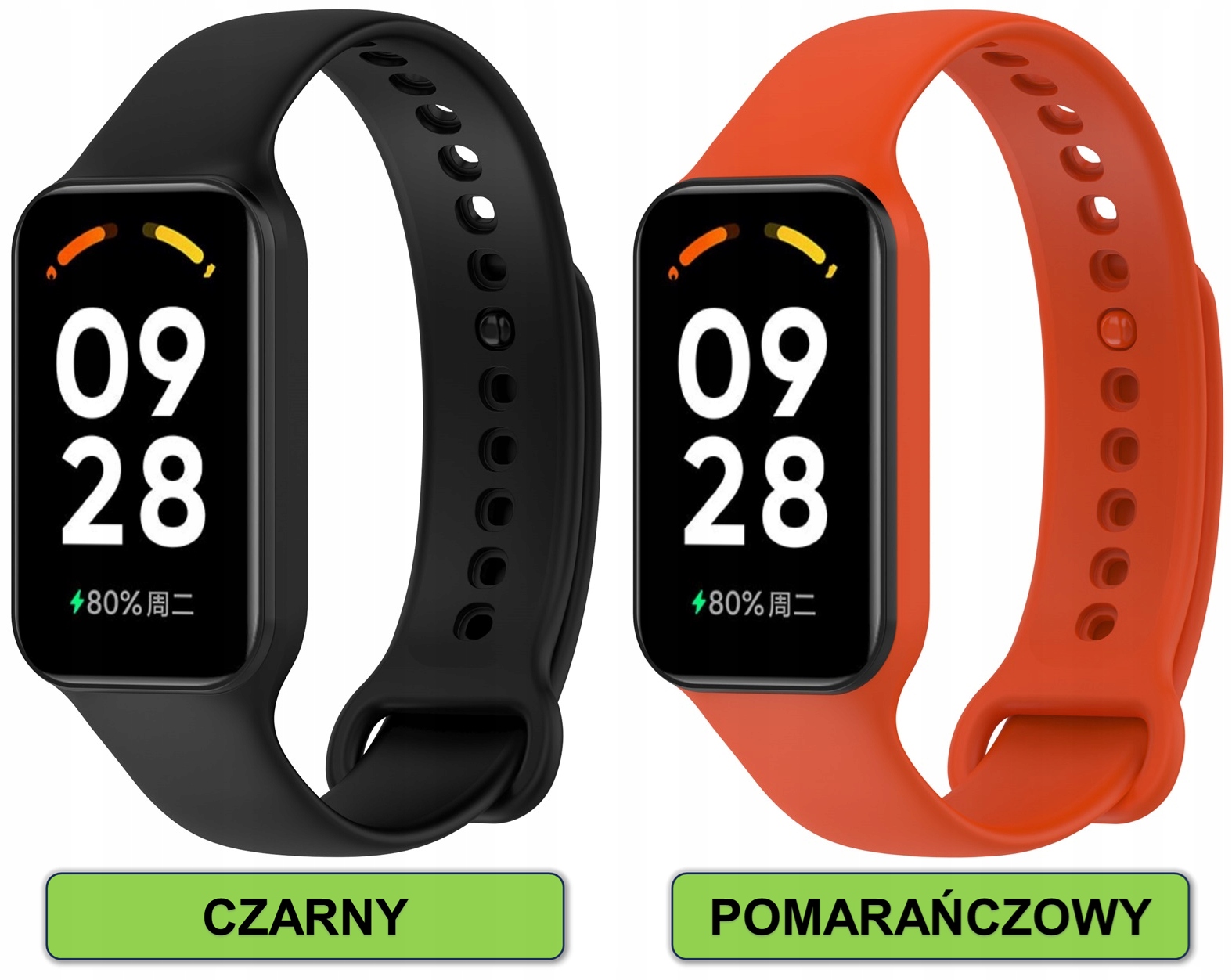 PASEK OPASKA DO XIAOMI REDMI SMART BAND 2 / MI BAND 8 ACTIVE | KOLORY Kompatybilność Xiaomi