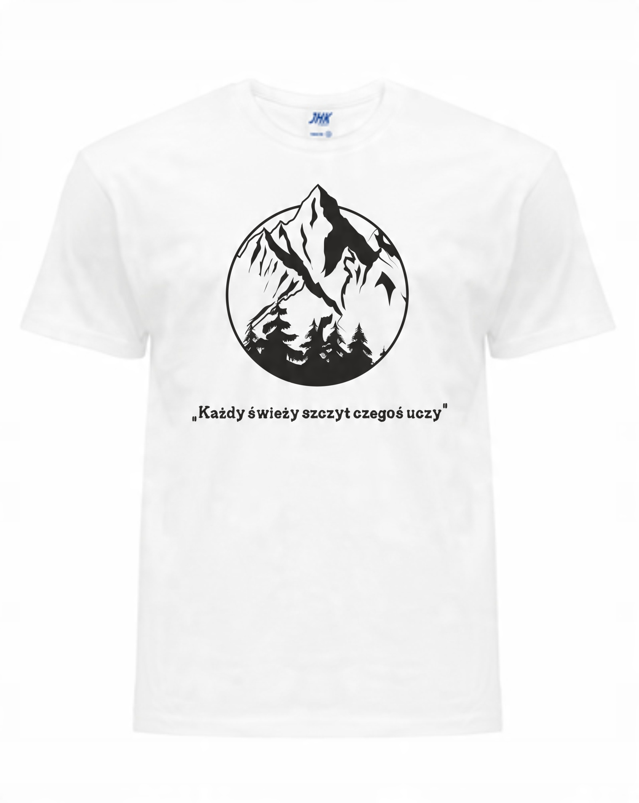

Koszulka Męska T-shirt Góry Maniak Cytat S