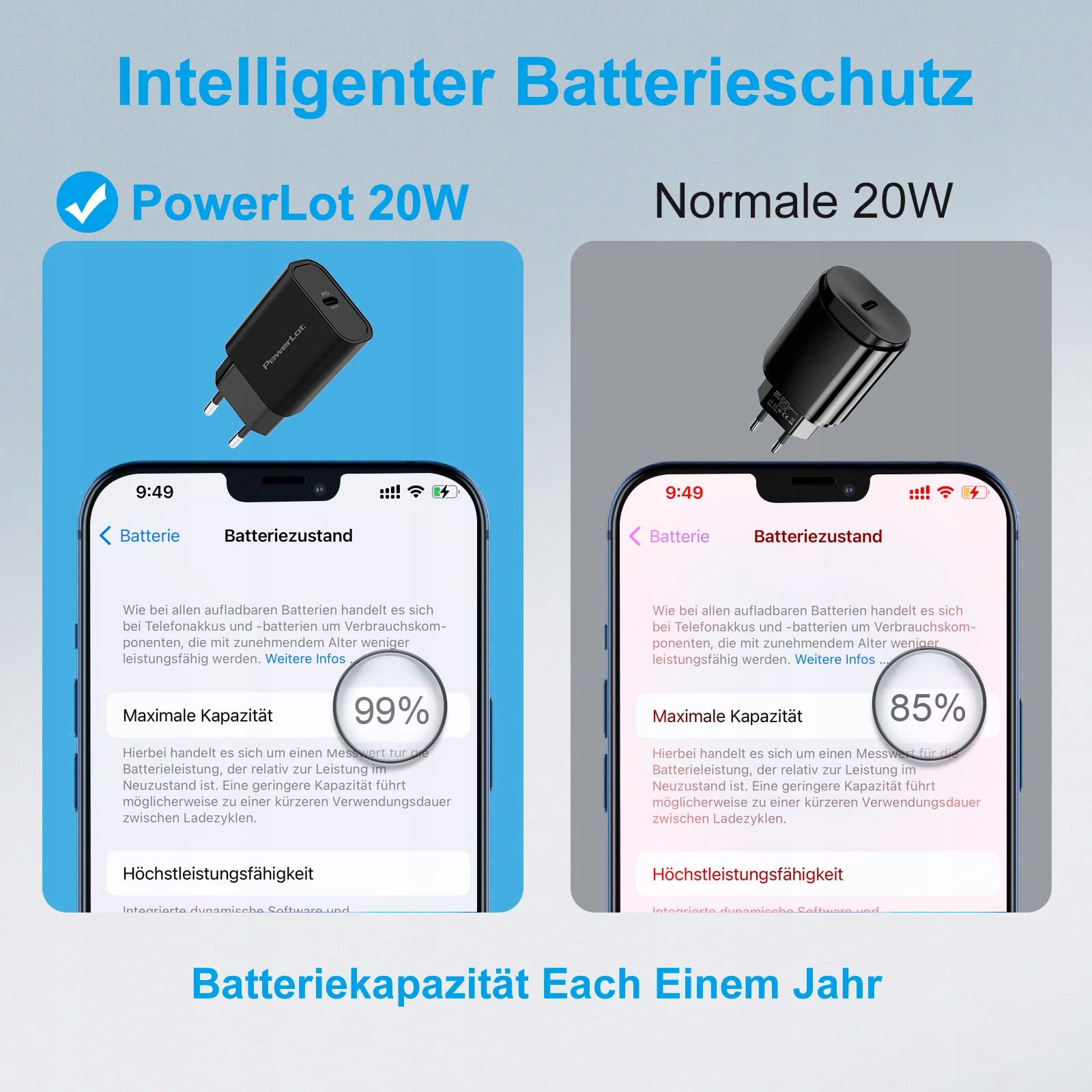 PowerLOT Ładowarka Sieciowa Uniwersalna 20W USB C — miniatura 6
