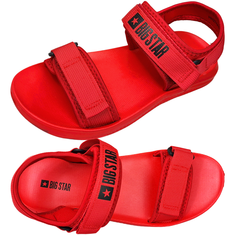 

Sandały Big Star piankowe czerwone HH274a027 38