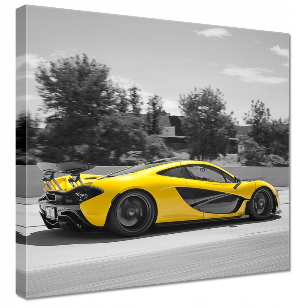 

Obrazy 50x50 Yellow McLaren P1