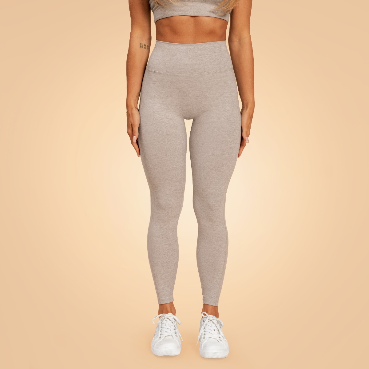 GymBeam Damskie legginsy Sense Grey L